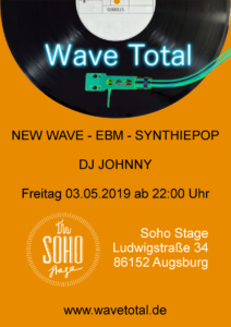 Wave Total Party goes Soho Stage Flyer